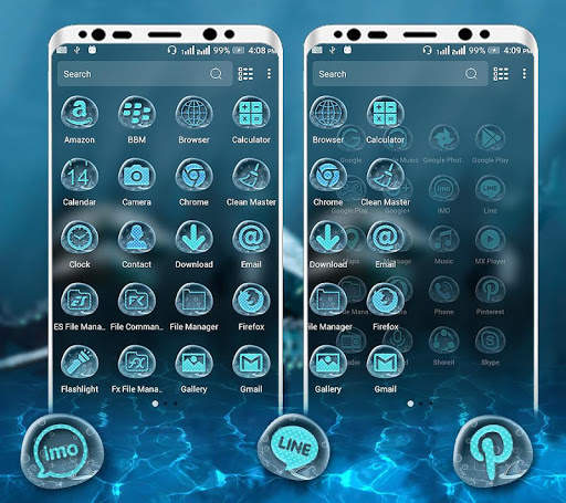 Shark Launcher Theme screenshot 2