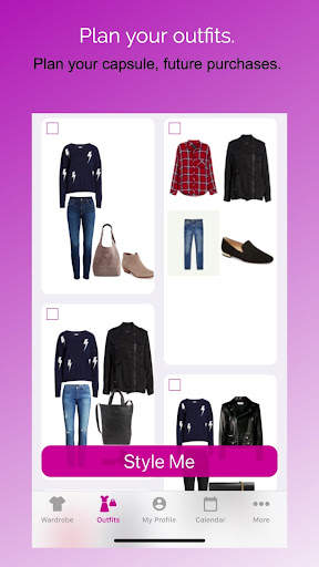 Pureple Outfit Planner screenshot 2
