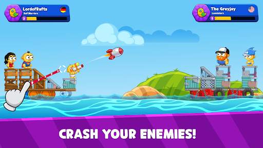 Raft Wars: Boat Battles screenshot 4