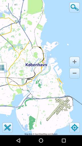 Map of Denmark offline screenshot 2