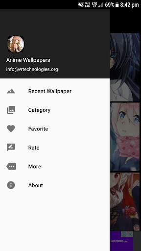 Anime Wallpapers (4K, Full HD) screenshot 7