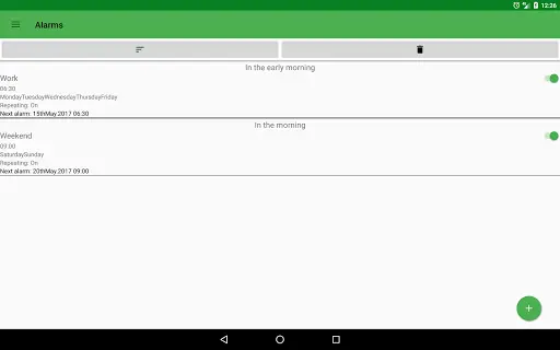 Speaking alarm clock screenshot 17