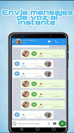 Chat messenger plus screenshot 2