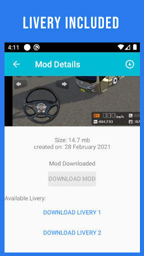 Mod D'best Untuk Bussid screenshot 4