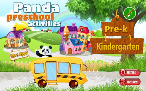 Panda Preschool Activities 7 تصوير الشاشة