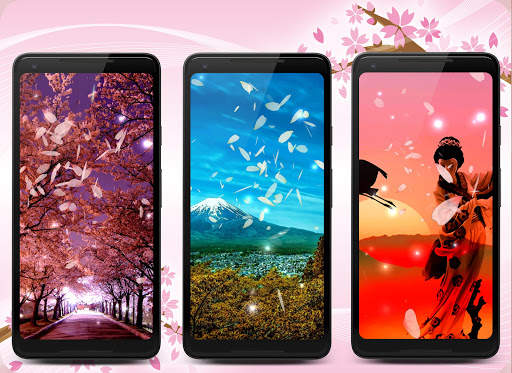 Sakura Live Wallpaper screenshot 2