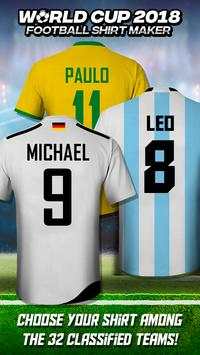 World Cup 2018 Football Shirt Maker screenshot 3