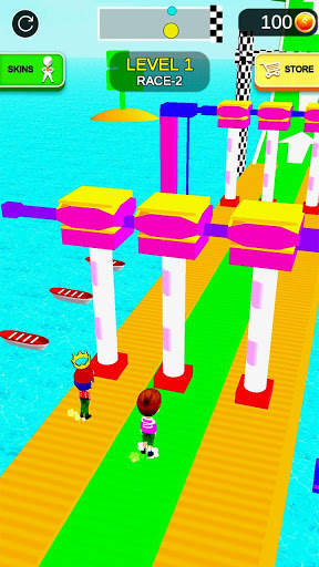 Funny 3D Race - Running Game 2020 screenshot 2