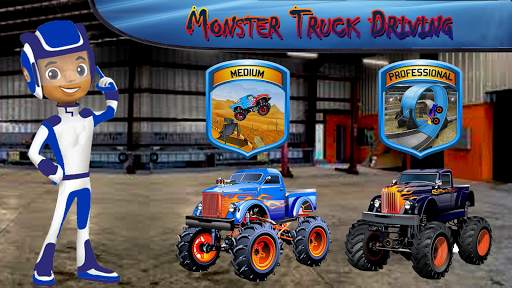 Monster Truck Mega Stunt Game screenshot 1