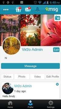 Vir2o - Live Social Media screenshot 1