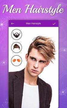 Men Hairstyle set my face 2018 screenshot 1