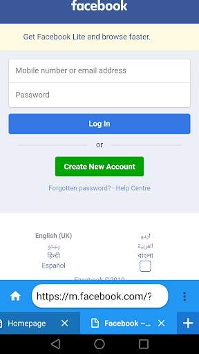 4G browser fastest browsing screenshot 4