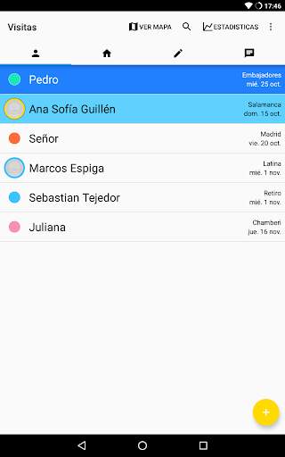 Organizador de servicio screenshot 9