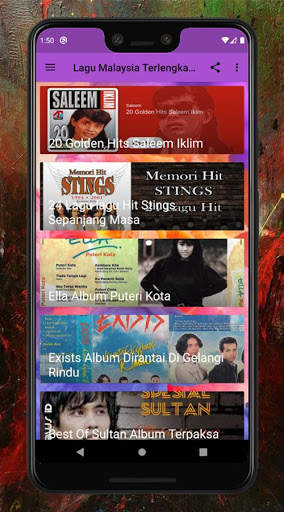 Lagu Malaysia Offline screenshot 3