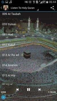 ALI AL HUZAIFI HOLY QURAN MP3 screenshot 3