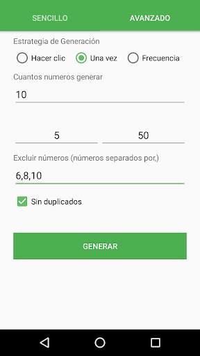 Generador de números, dados cara o cruz screenshot 3