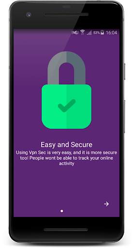 Vpn Sec - Unlimited screenshot 1