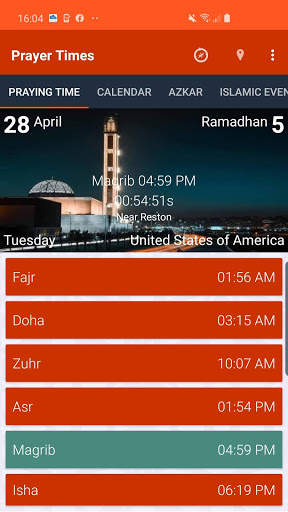 Prayer Times (My Prayer) screenshot 1