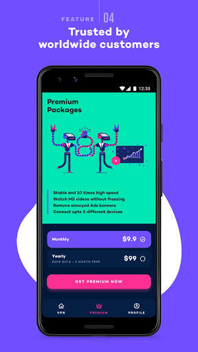 WitVPN - High Speed Free VPN Proxy screenshot 6