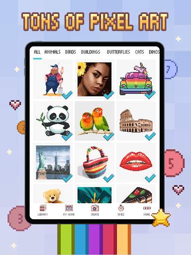 Color by Number - Love Pixel screenshot 6