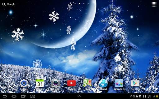 Winter Night Wallpaper screenshot 10