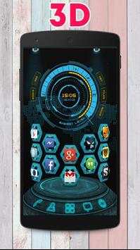 3D Crazy Launcher screenshot 1