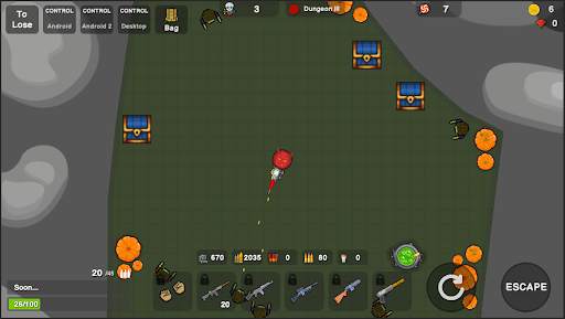 Zombie Battle Royale : 2D Tower Defense Online screenshot 4