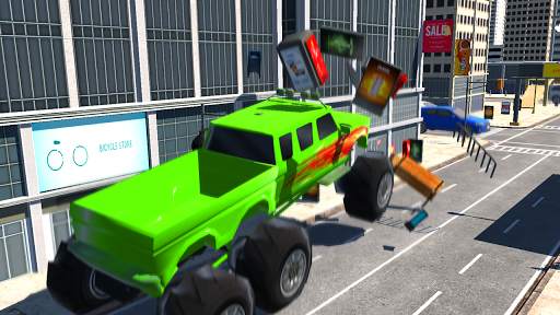 Monster Truck - Car destruction स्क्रीनशॉट 5