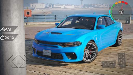 SRT Charger : Dodge Muscle Driving screenshot 4