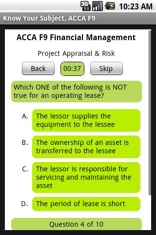 ACCA F9 Financial Management screenshot 2