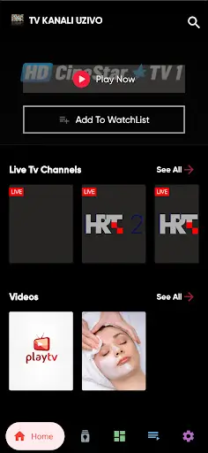 TV KANALI UŽIVO screenshot 2