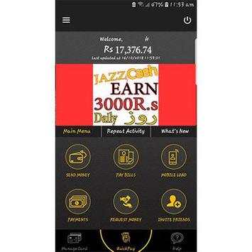 JazzCaash Earn App screenshot 2