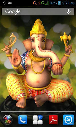 3D Ganesh Live Wallpaper screenshot 6
