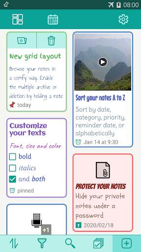 Note Manager: Notepad app with lists and reminders screenshot 2