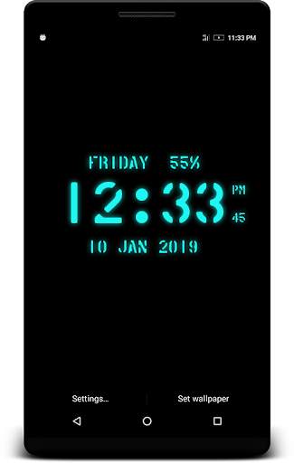 USA Digital Clock Live Wp screenshot 6