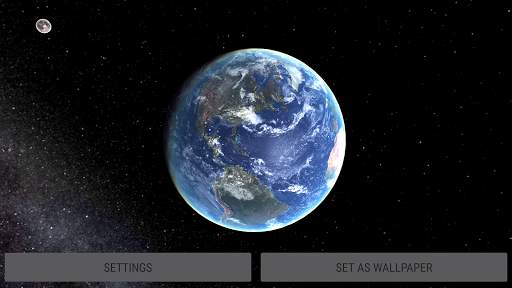 Earth Planet 3D live wallpaper screenshot 10
