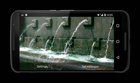 Fountain Jets Live Wallpaper screenshot 4
