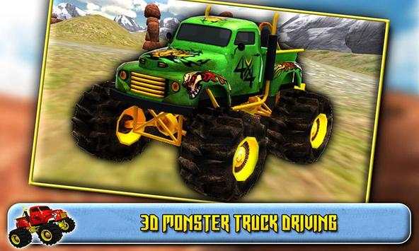 3D Monster Truck Driving screenshot 1