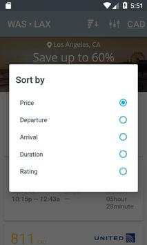 Flight ticket rate screenshot 3