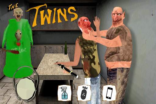 The Twins Baldi's Basics Granny: Chapter 2 screenshot 1