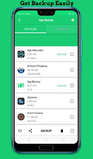 App Backup screenshot 1