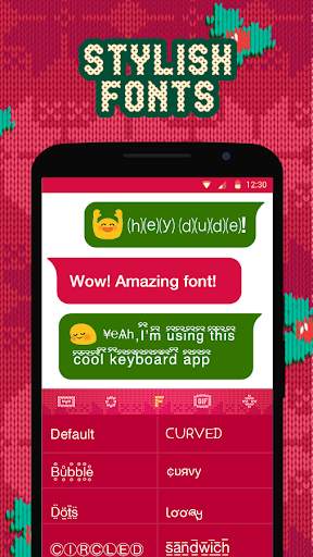 Christmas 2017 Christmas Theme Android Keyboard screenshot 3