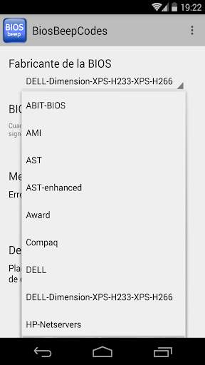 BIOS Beep Codes screenshot 2