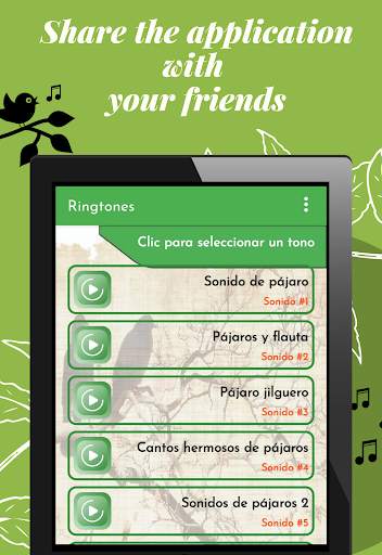Bird sounds for ringtones screenshot 7