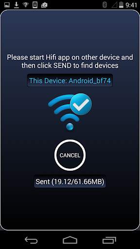 Hifi | WiFi Direct File Share screenshot 5