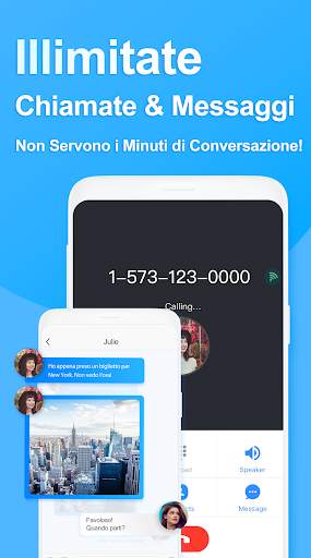 Secondo numero di telefono screenshot 1