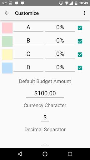 Fubajit Shopping Calculator screenshot 5