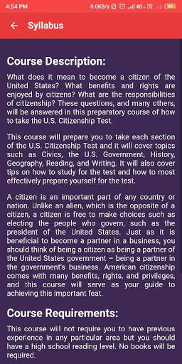 US Citizenship Test 2021 7 تصوير الشاشة