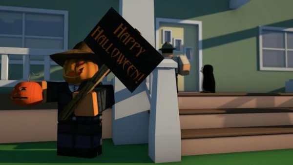 Robloks HALLOWEEN FUNNY ANIMATION screenshot 5