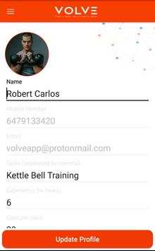 Volve Fitness app screenshot 7